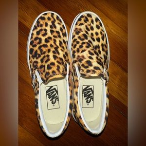 Leopard Slip On Vans